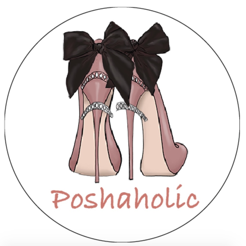 x72 NEW! Poshaholic Thank you Fashion Stickers